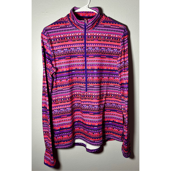 Nike Women's Pro Hyperwarm Engineered Performance Aztec Tribal Sz XL Running - Picture 1 of 10
